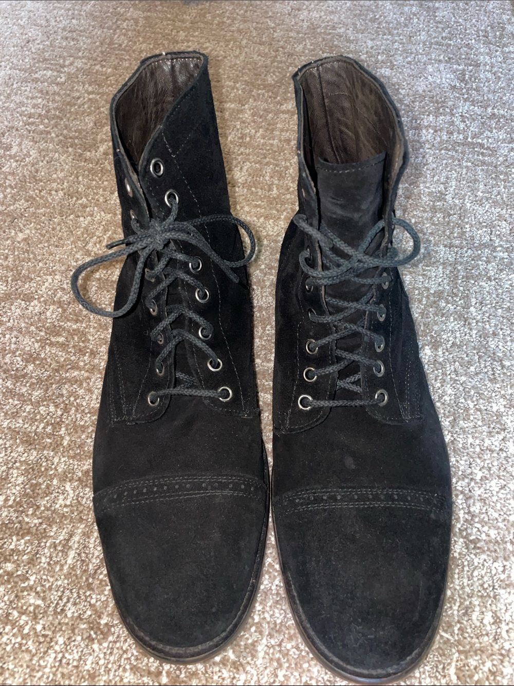 Brian Dales Italian Suede Boots 44